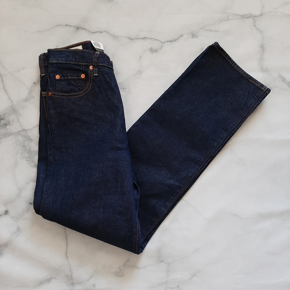 Levi's Ribcage High Rise Straight Jeans